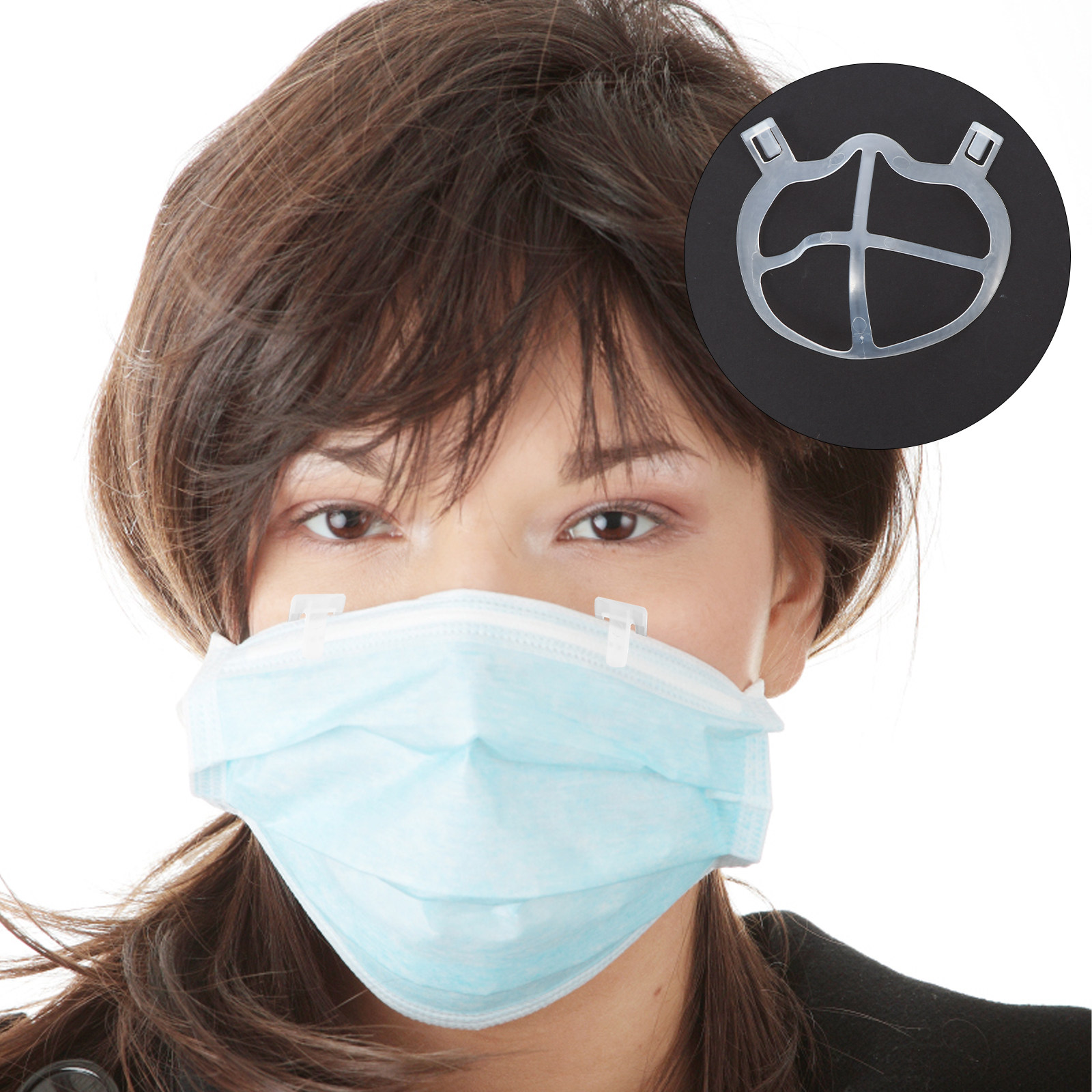 Silicone Mask Bracket - 10 قطع من حوامل الأقنعة السيليكونية