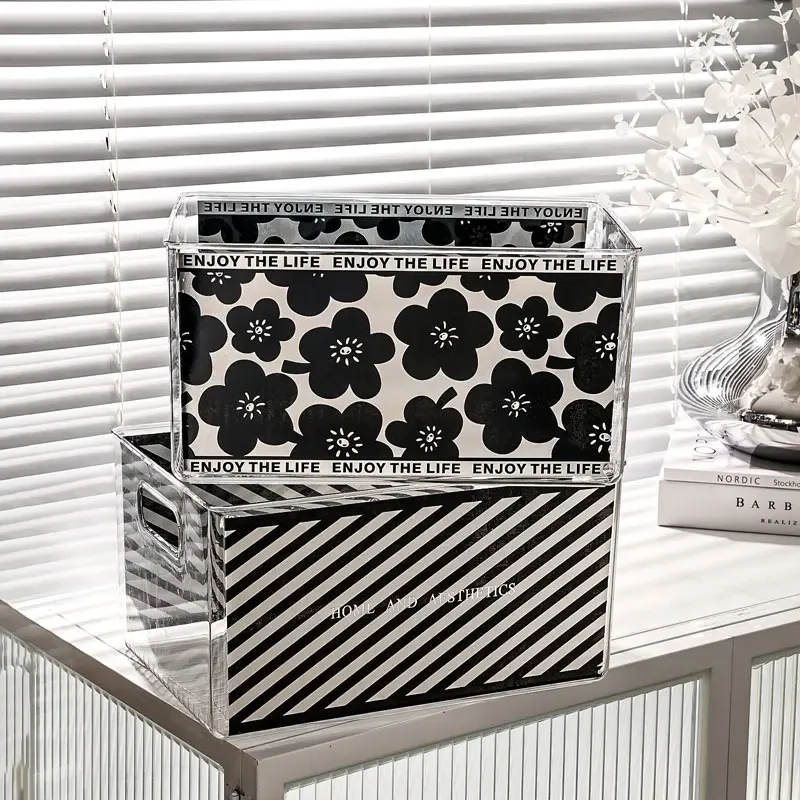 Face Mask Storage Box - صندوق تخزين مستحضرات التجميل على الطاولة،