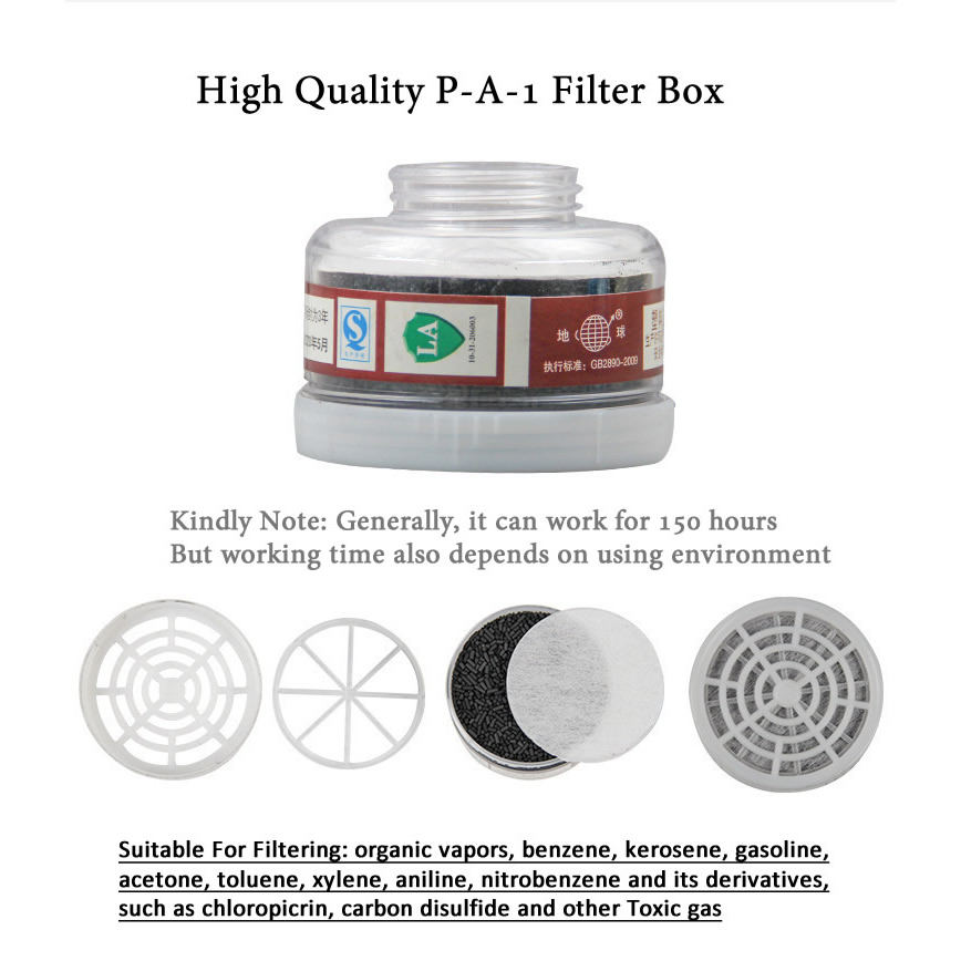 Dust Mask Construction - 1 قطعة RD40 40 مللي متر