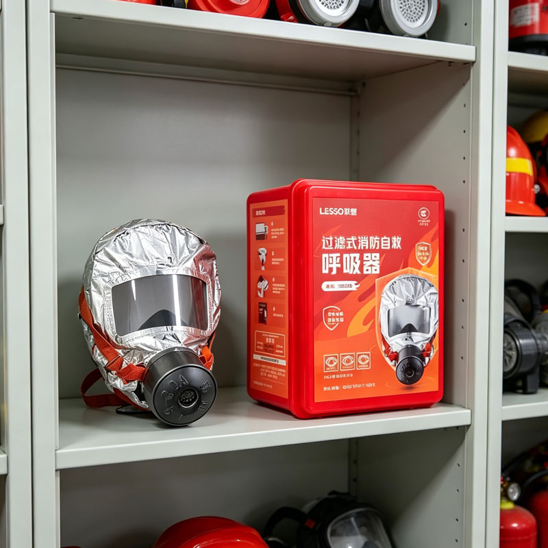 Kn95 Respirator Mask - قناع تنفس ذاتي الإنقاذ مع فلتر