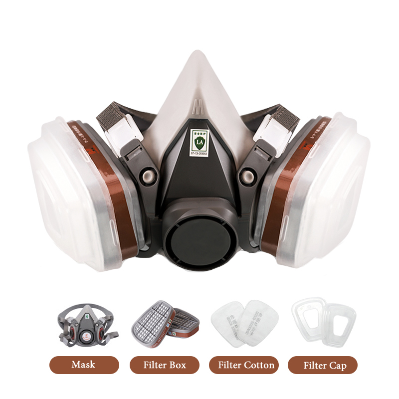 Face Mask Storage Box - نصف وجه 6200 غبار قناع واقي