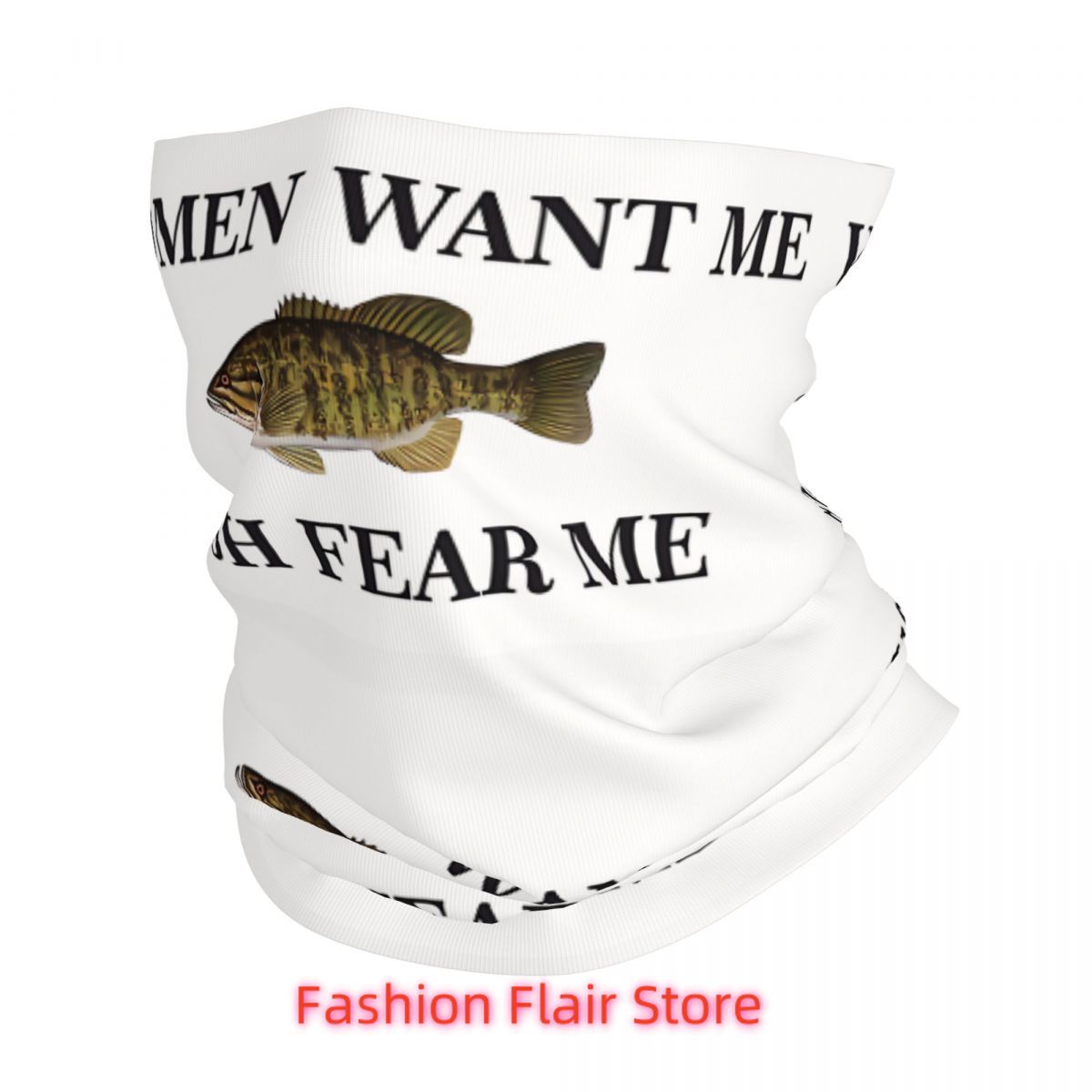 Neck Gaiter Face Cover - وشاح وجه برقبة السمكة غطاء للرقبة