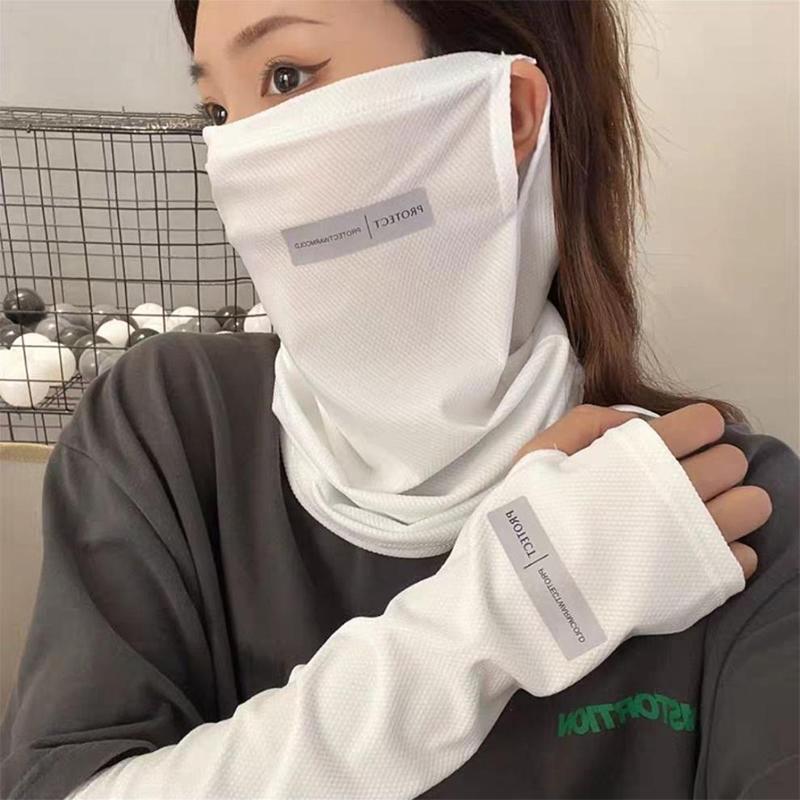 Sports Mask Breathable - طقم حماية من الشمس من الحرير