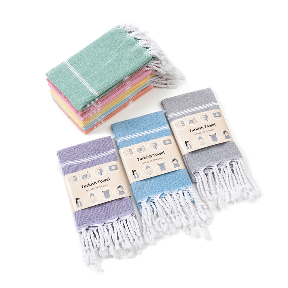 Cloth Face Mask Washable - طقم مناشف يد ووجه قطنية تركية