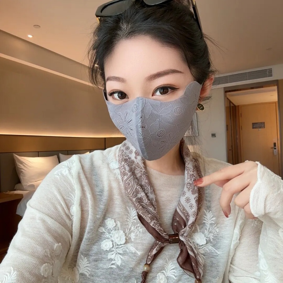 قناع حماية العين من الدانتيل - - مراجعة Cloth Face Mask Washable وسعره
