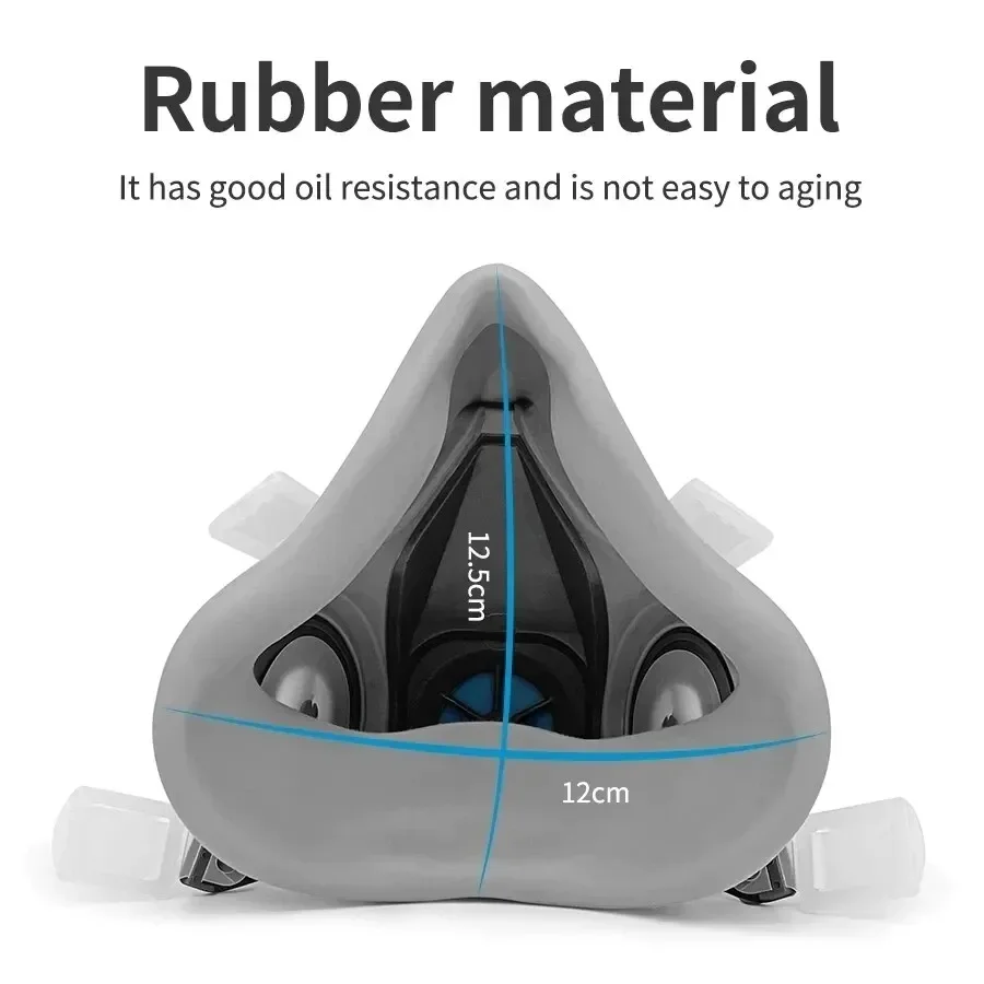 الأصلي 6200 تنفس قابلة لإعادة  - مراجعة Dust Mask Construction وسعره