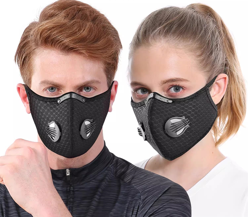 قناع ركوب الدراجات رياضي قابل  - مراجعة Anti Pollution Mask وسعره