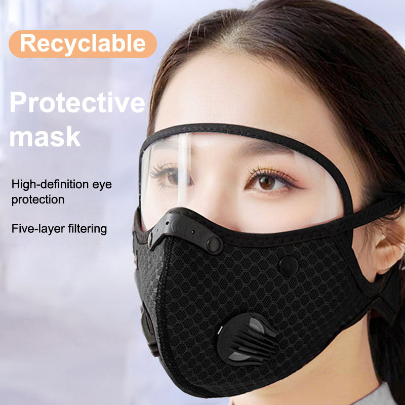 قناع وجه جديد لركوب الدراجات م - مراجعة Anti Pollution Mask وسعره