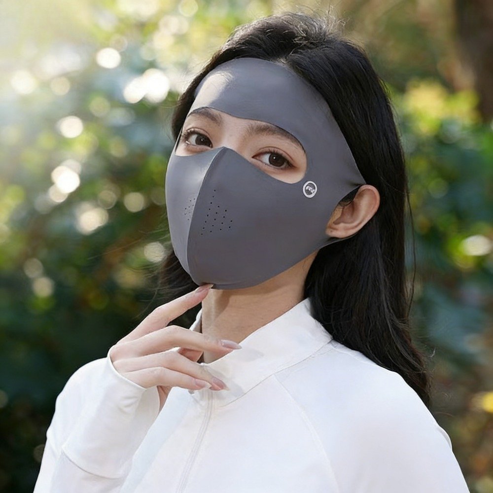 قناع وجه من الحرير الجليدي للح - مراجعة Sports Mask Breathable وسعره