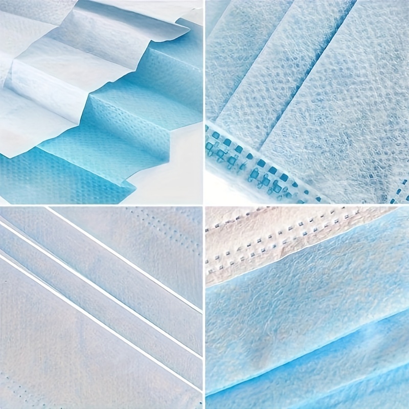 200 قطعة من أقنعة الحماية الزر - مراجعة Disposable Mask Blue وسعره