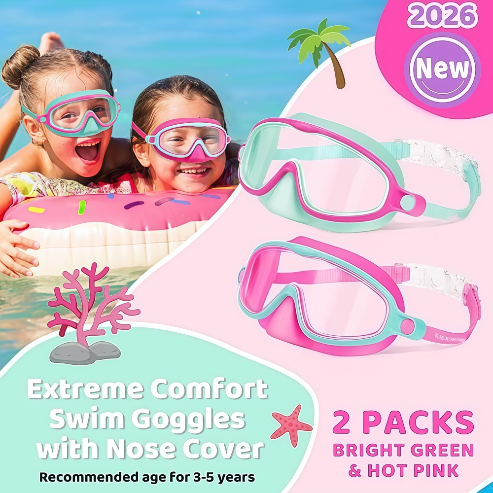 نظارات سباحة للأطفال مع غطاء ل - مراجعة Anti Pollution Mask وسعره
