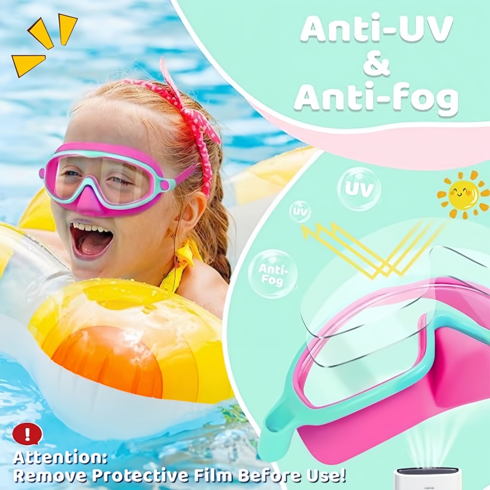 نظارات سباحة للأطفال مع غطاء ل - مراجعة Anti Pollution Mask وسعره