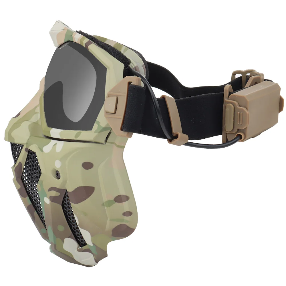 قناع وجه تكتيكي Airsoft لكرات  - مراجعة Anti Pollution Mask وسعره