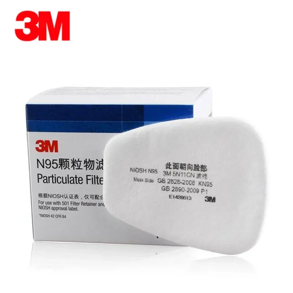 10 قطع/علبة فلاتر قطنية 3M 5N1 - مراجعة Face Mask Storage Box وسعره