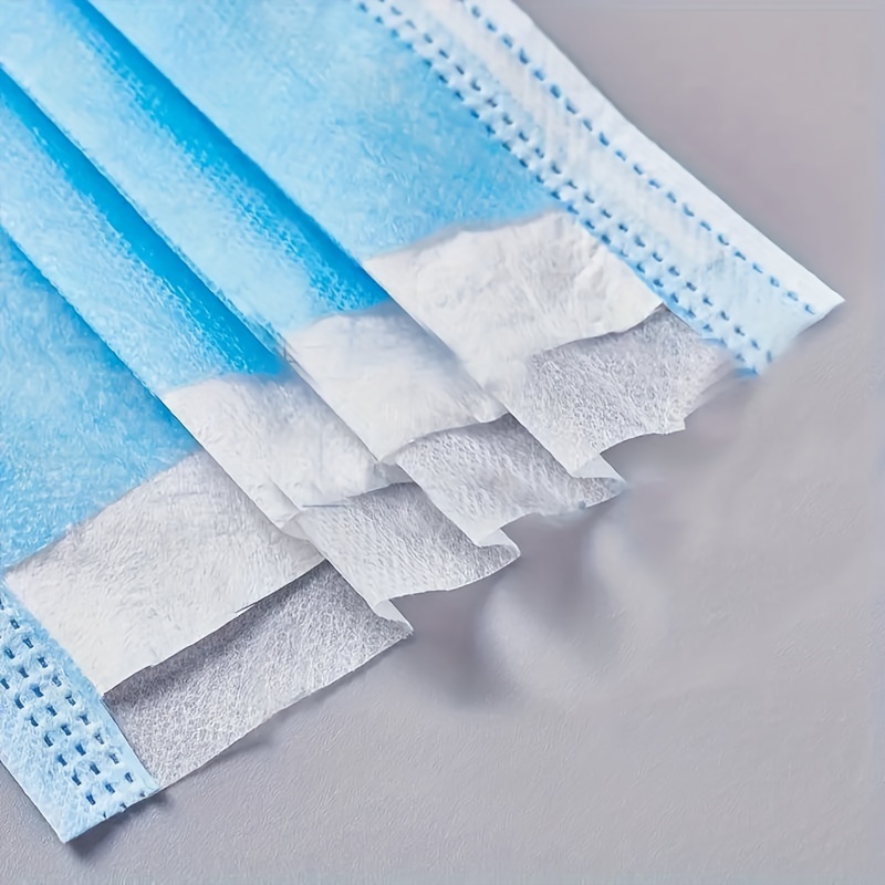 التسليم خلال 10 أيام! 400 قطعة - مراجعة Disposable Mask Blue وسعره