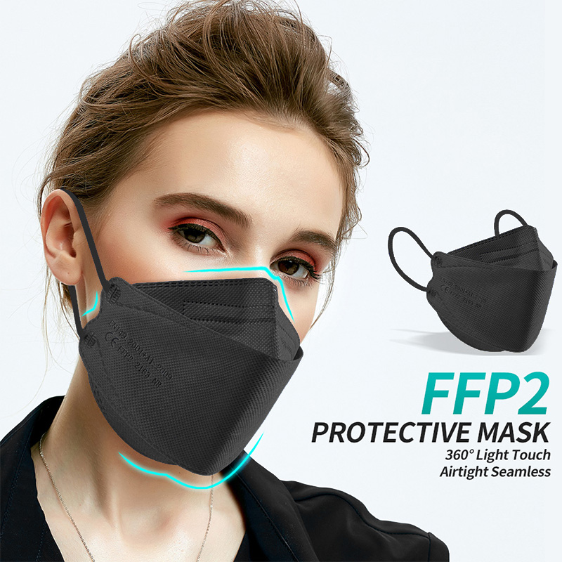 10-100 قطعة من أقنعة الوجه FFP - مراجعة Disposable Surgical Mask وسعره
