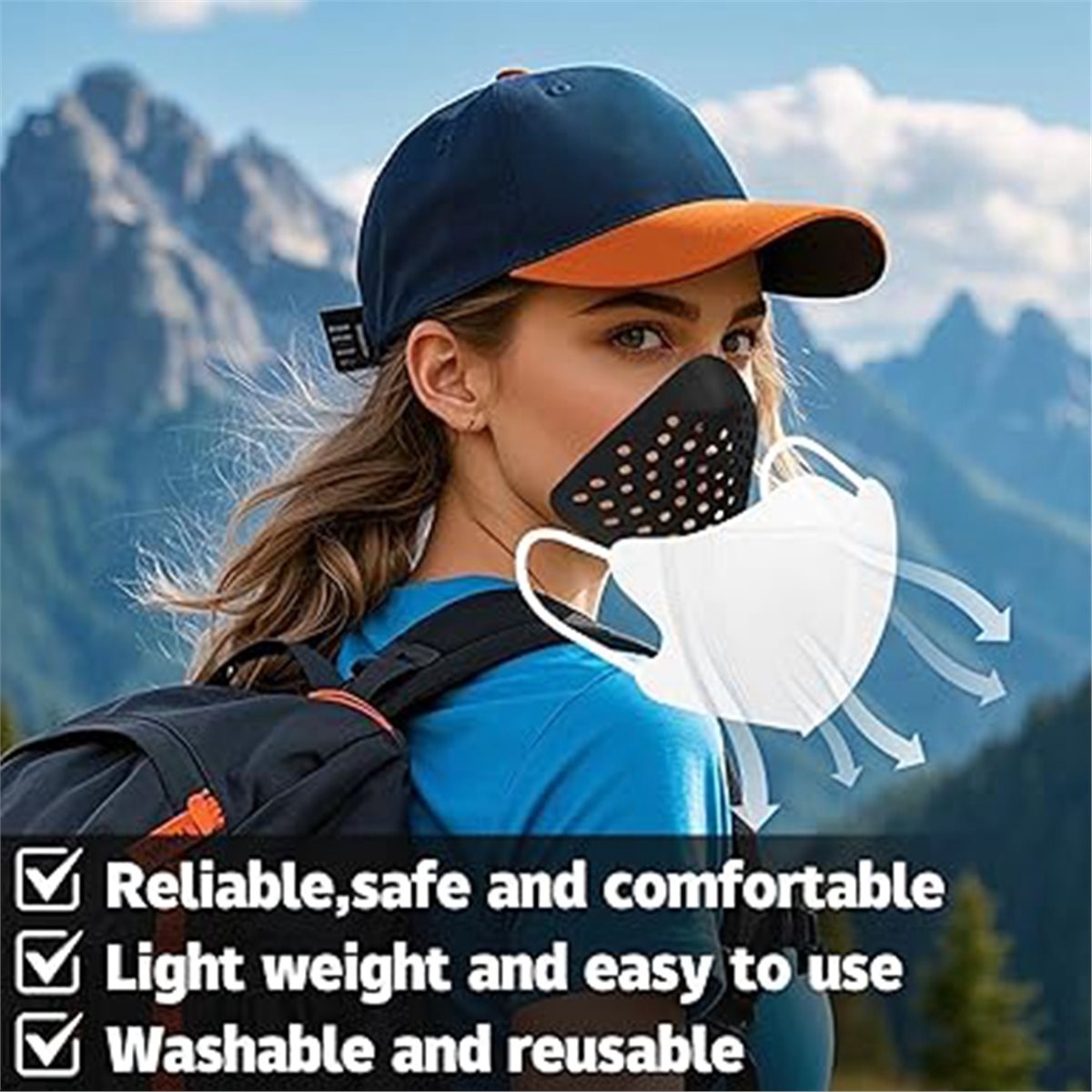 4 قطع من دعامات قناع السيليكون - مراجعة Silicone Mask Bracket وسعره
