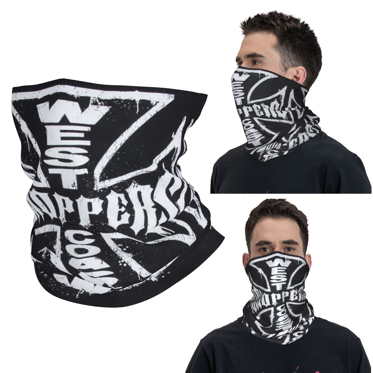 الساحل الغربي الحديد الصليب ال - مراجعة Neck Gaiter Face Cover وسعره