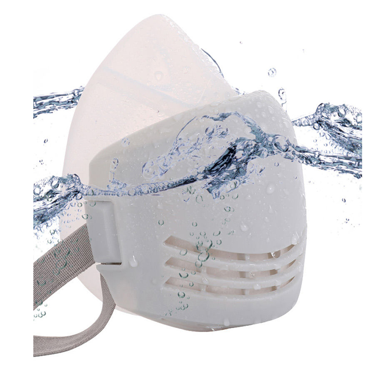سيليكون الغبار واقية قناع واقي - مراجعة Respirator Half Face وسعره
