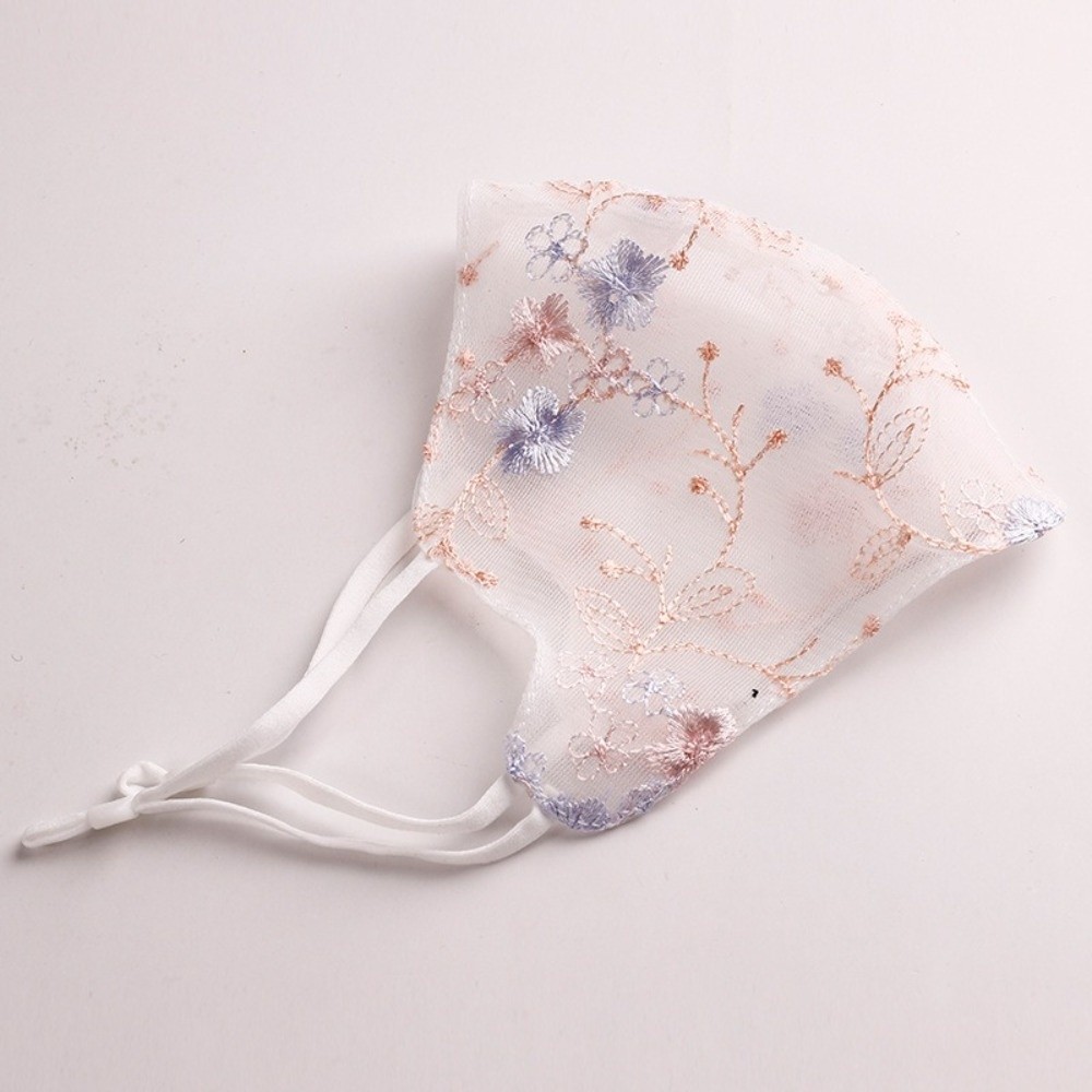 قناع وجه كلاسيكي مطرز بالزهور، - مراجعة Cloth Face Mask Washable وسعره